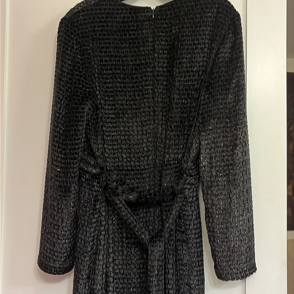 STUNNING HIGH END DESIGNER BRANDON MAXWELL Black tie gown in pristine condition - Picture 11 of 11